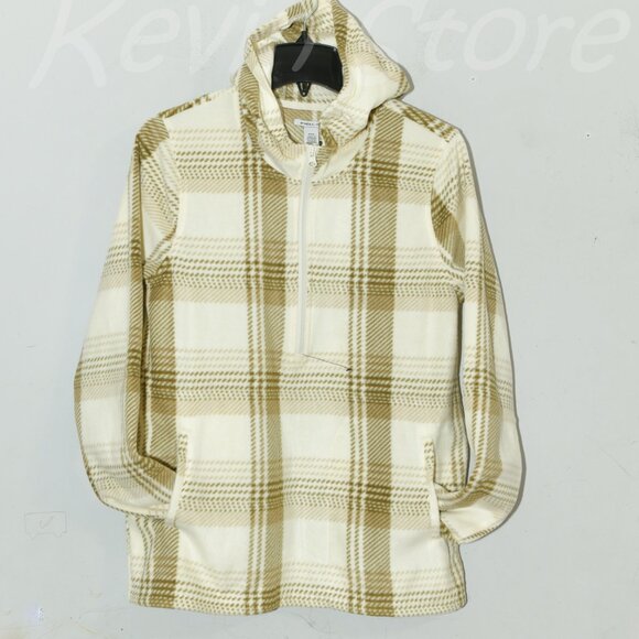 Green Nwt O'Neill Ladies' Half Zip‎ Polar Fleece Hoodie - Picture 4 of 7